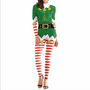 Christmas Elf Jumpsuit, NWT